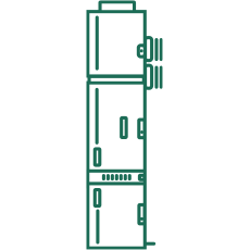 Withdrawable AIS panels 12 - 24 kV