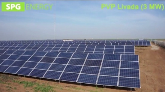 photovoltaic plant in Romania grid connection case