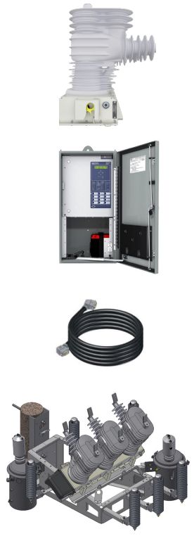 Tavrida three-phase 45kv recloser components Tavrida three-phase 45kv recloser components